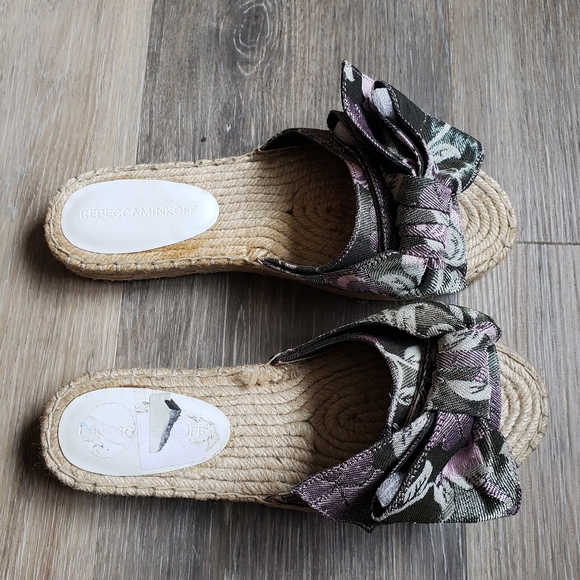 NEVER WORE REBECCA MINKOFF ESPADRILLE SANDAL - Picture 4 of 11